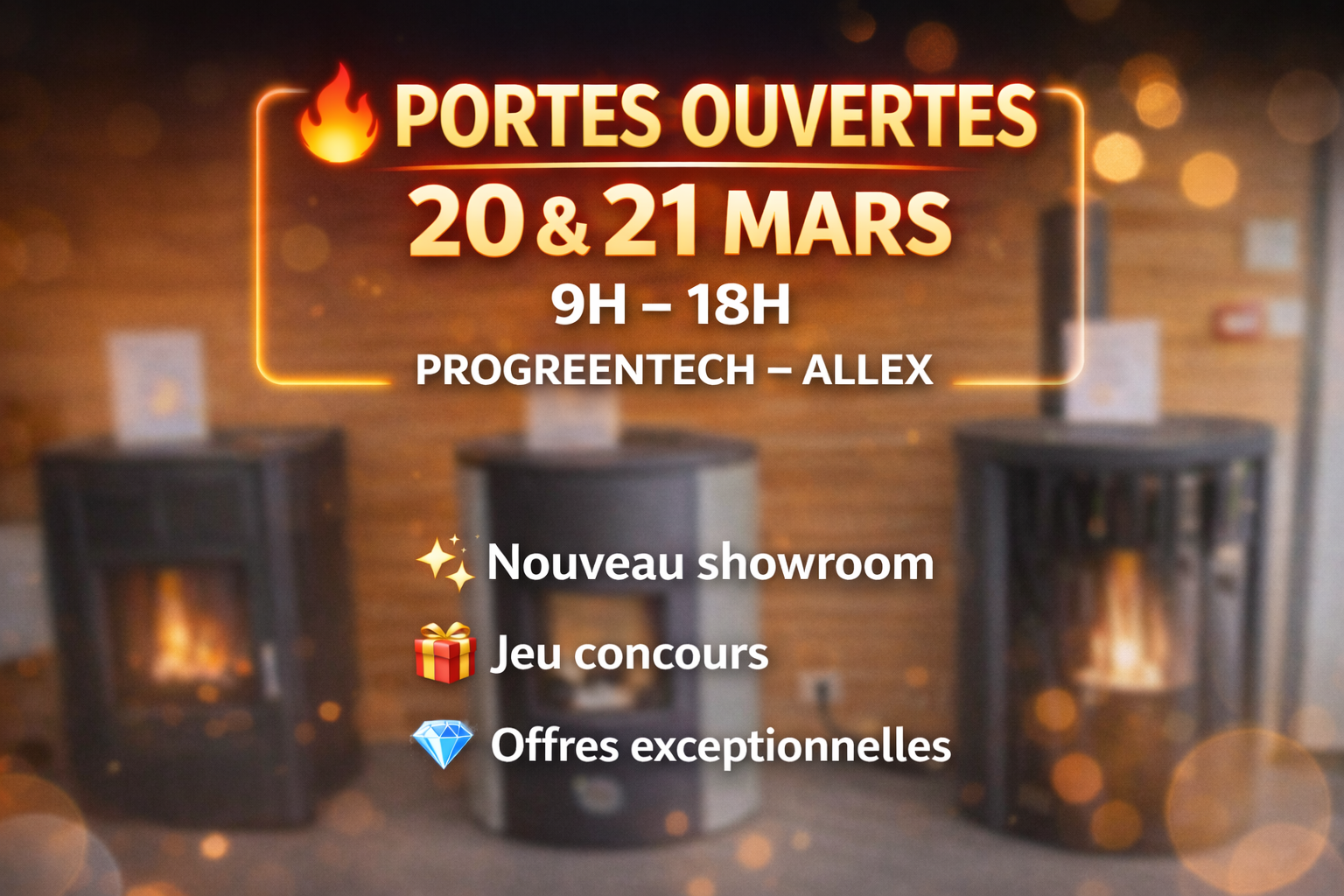 porte ouverte, évènement , exceptionnel, progreentech, jeu concours, 